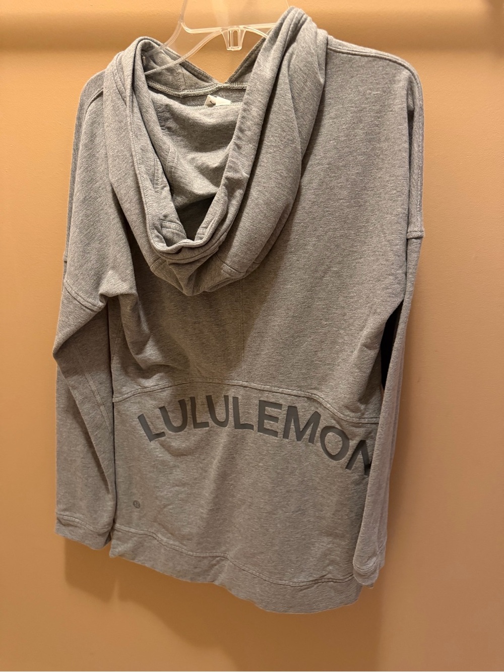 lululemon athletica Gray Logo Hoodie